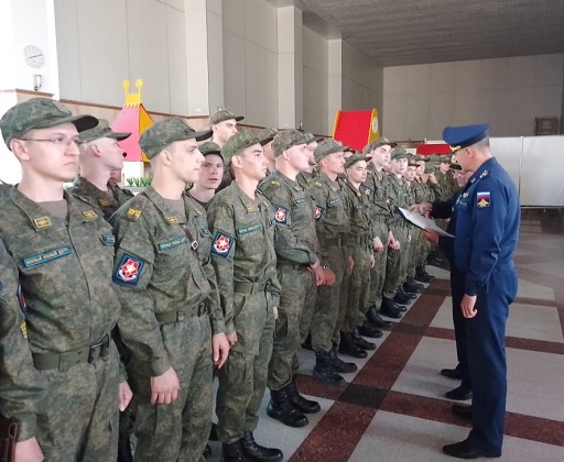Студенты Военного учебного центра УГАТУ отправились на сборы и стажировку