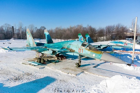 Сборка и установка Су-34 в УГАТУ