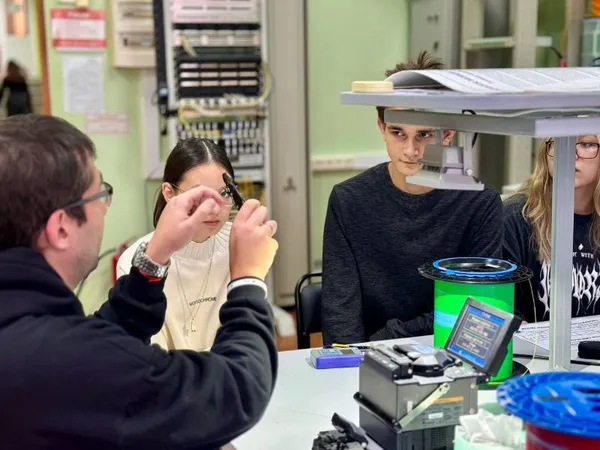 Connect первокурсников кафедры телекоммуникационных систем