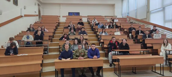 В Уфимском университете прошла встреча с выпускником – участником СВО