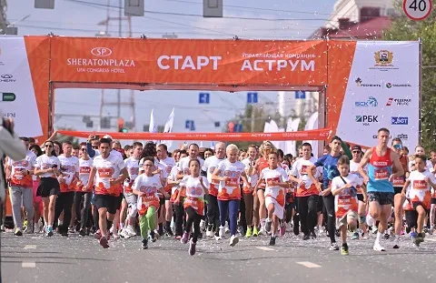 В Уфимском марафоне УУНиТ стал победителем в номинации «Самый бегущий вуз города Уфы»