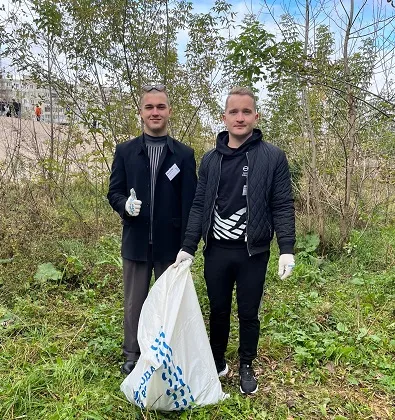 Студенты Уфимского университета - активные участники международной экологической акции «Чистые Игры»