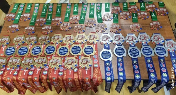 Силачи УУНиТ завоевали медали всех достоинств на турнире по мас-рестлингу