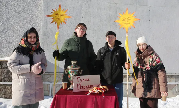 В Уфимском университете отметили Масленицу