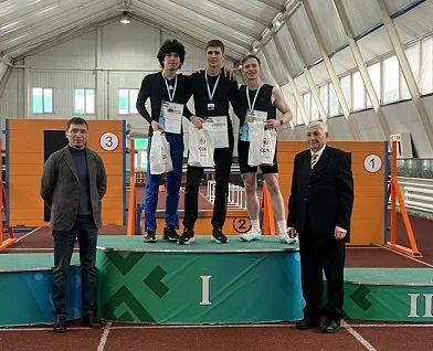 Легкоатлет ИХЗЧС принес в копилку зимних побед три золота и серебро