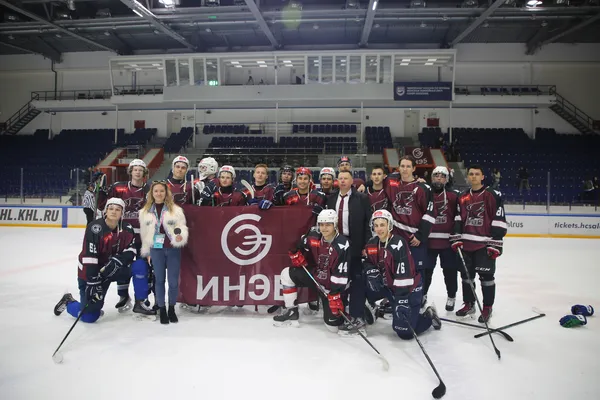 Сборная УУНиТ выиграла хоккейный матч со сборной БГАУ