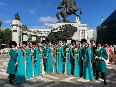 Танцевальный ансамбль «Ирандек» покорил фольклорный фестиваль