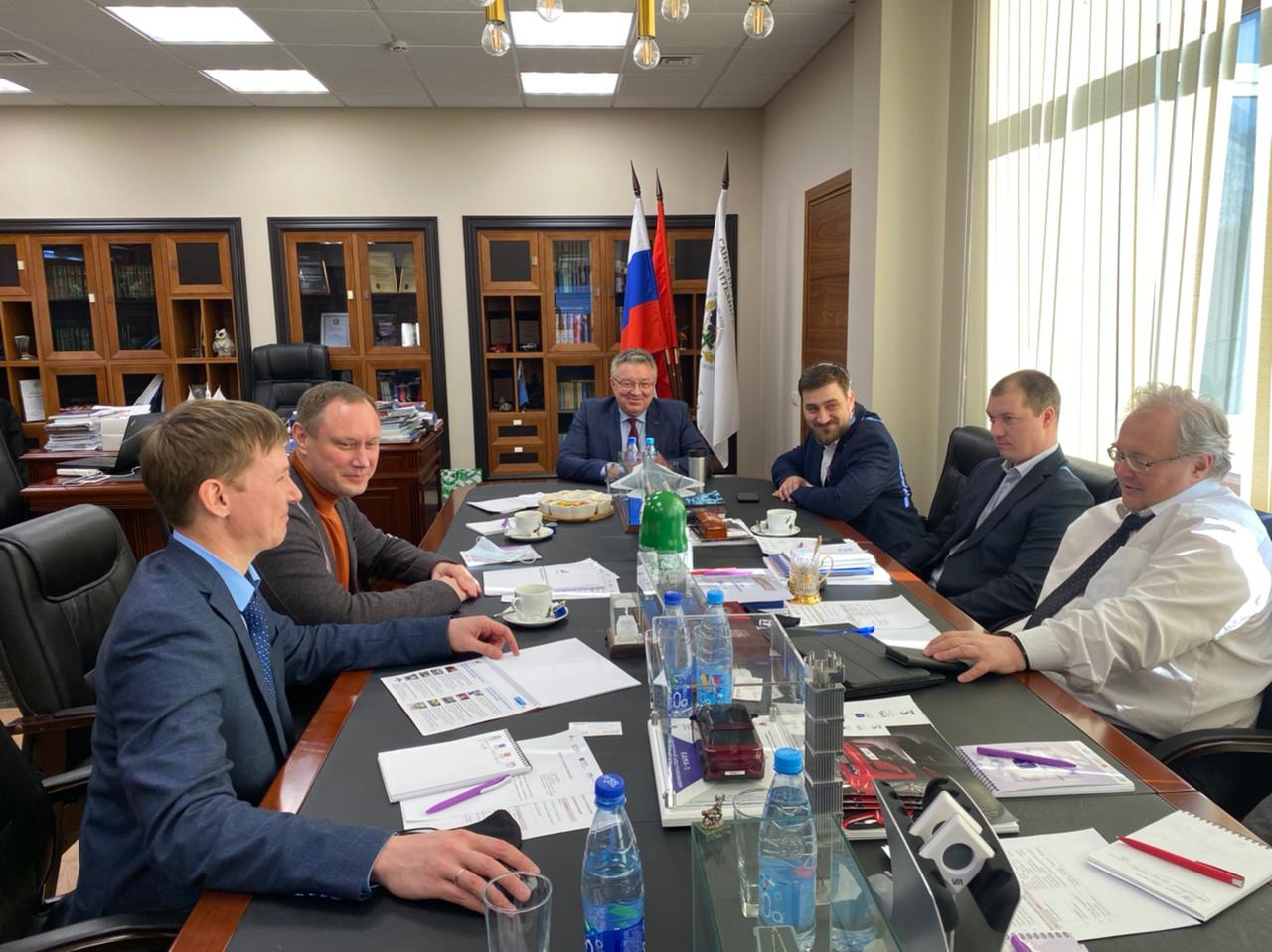 Рабочий визит делегации УГАТУ в Санкт-Петербург