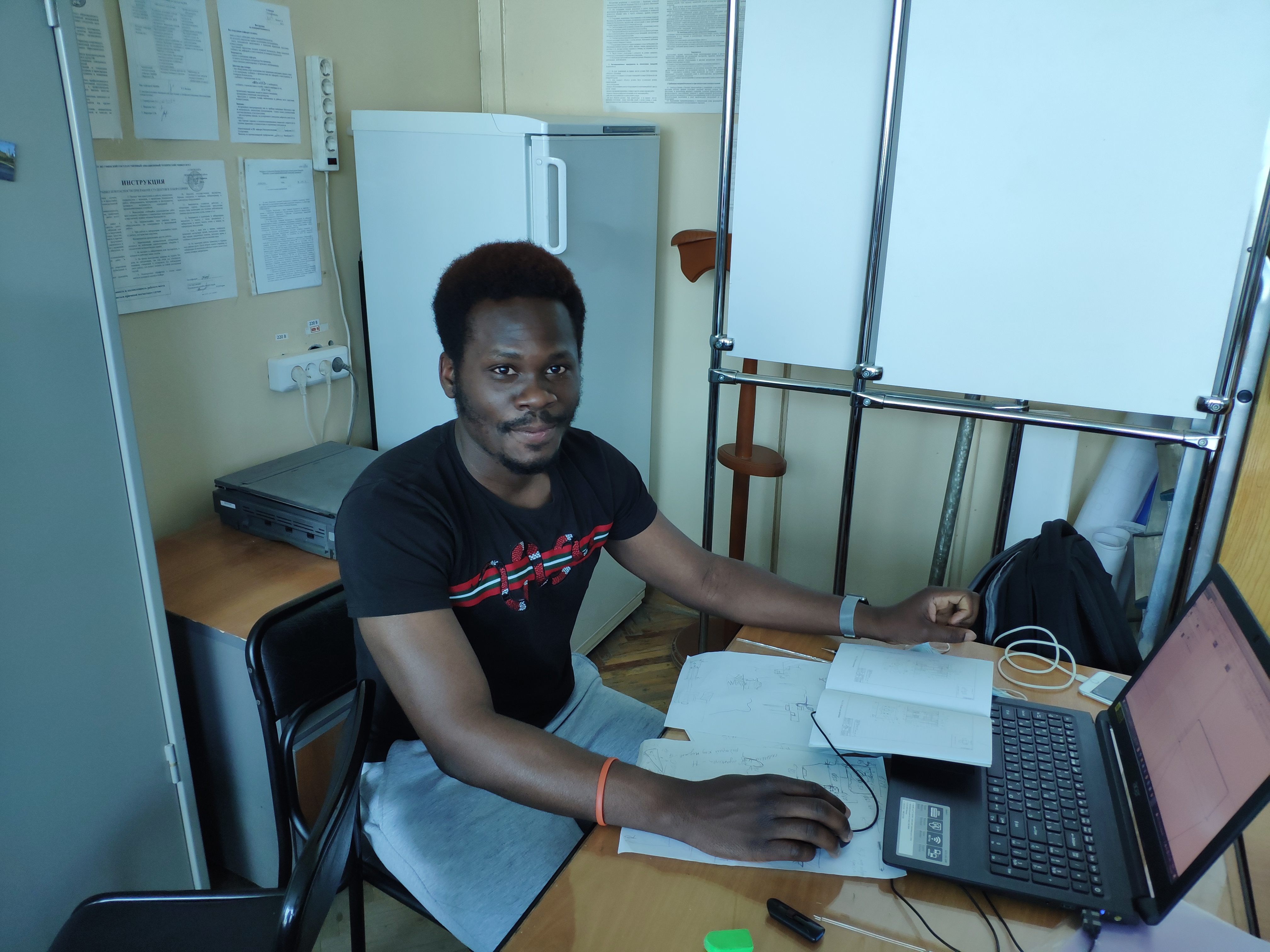 Даниэль из Нигерии: после УГАТУ мечтаю работать в крупной компании