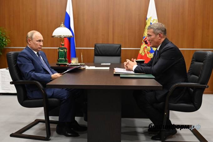 6 августа состоялся рабочий визит Президента России Владимира Путина в Башкортостан