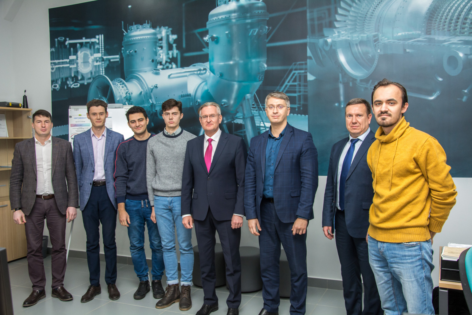 16 ноября Уфимский университет науки и технологий посетили с рабочим визитом представители АО «Силовые машины»