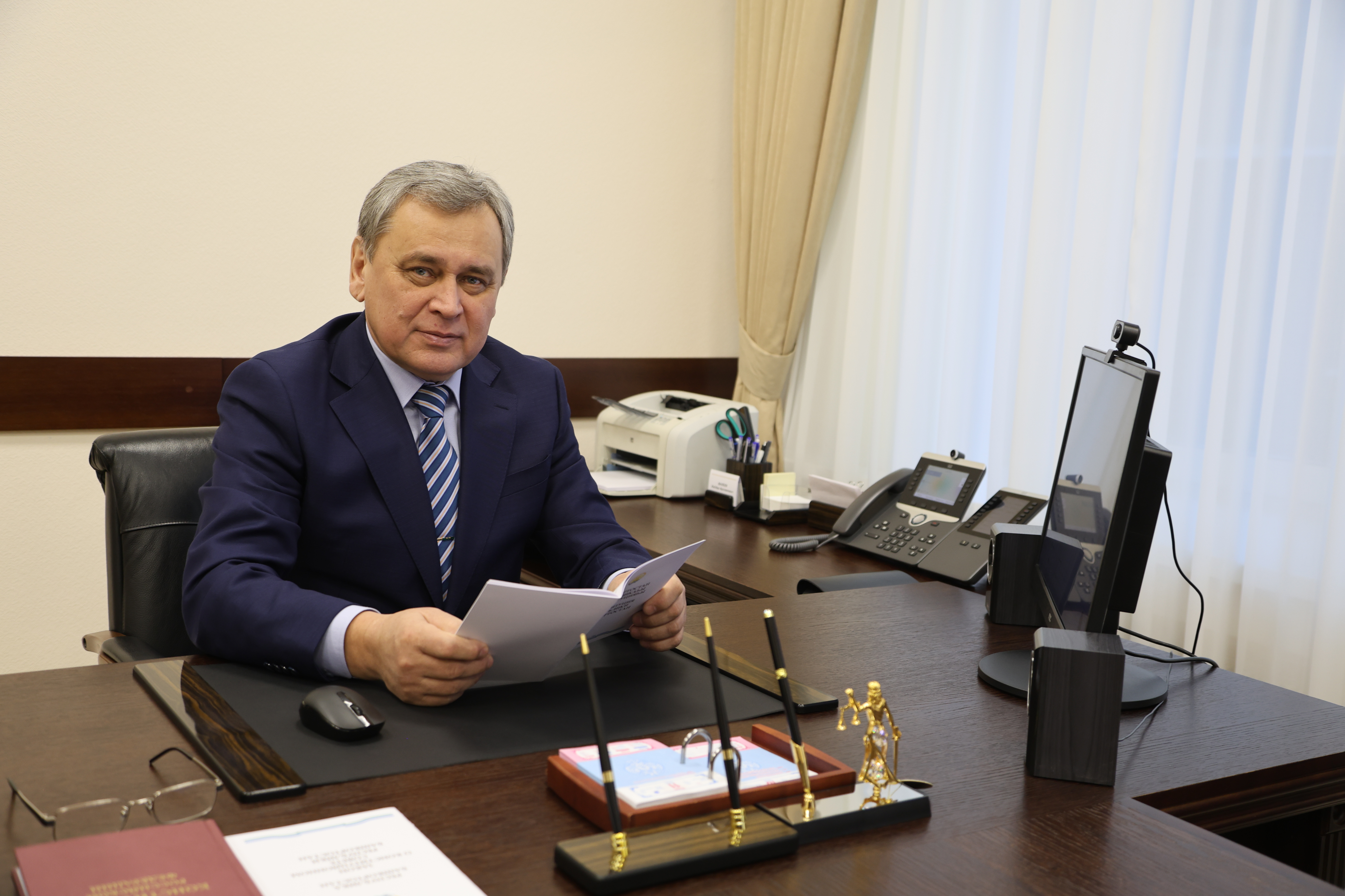 Председатель Конституционного совета Республики Башкортостан выступил перед слушателями Малой академии государственного управления