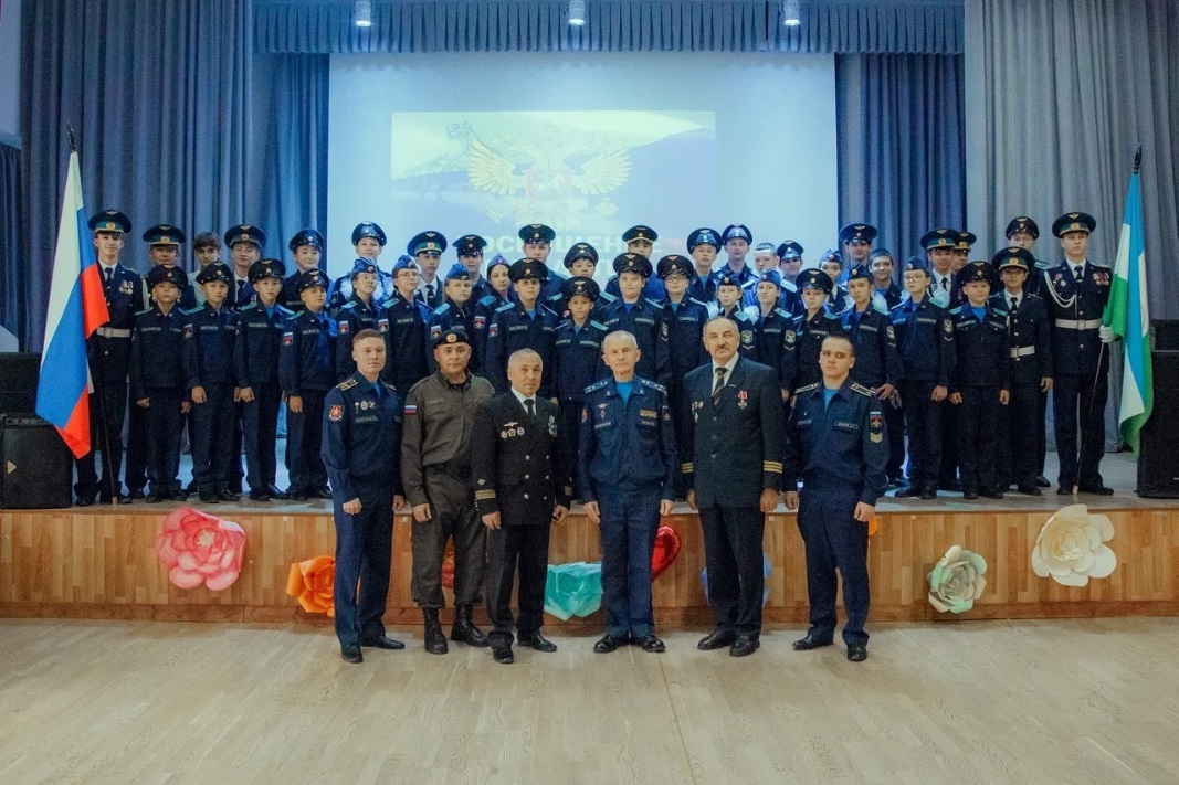 Военный учебный центр принял участие в традиционном мероприятии лицея № 160 «Принятие клятвы кадета»