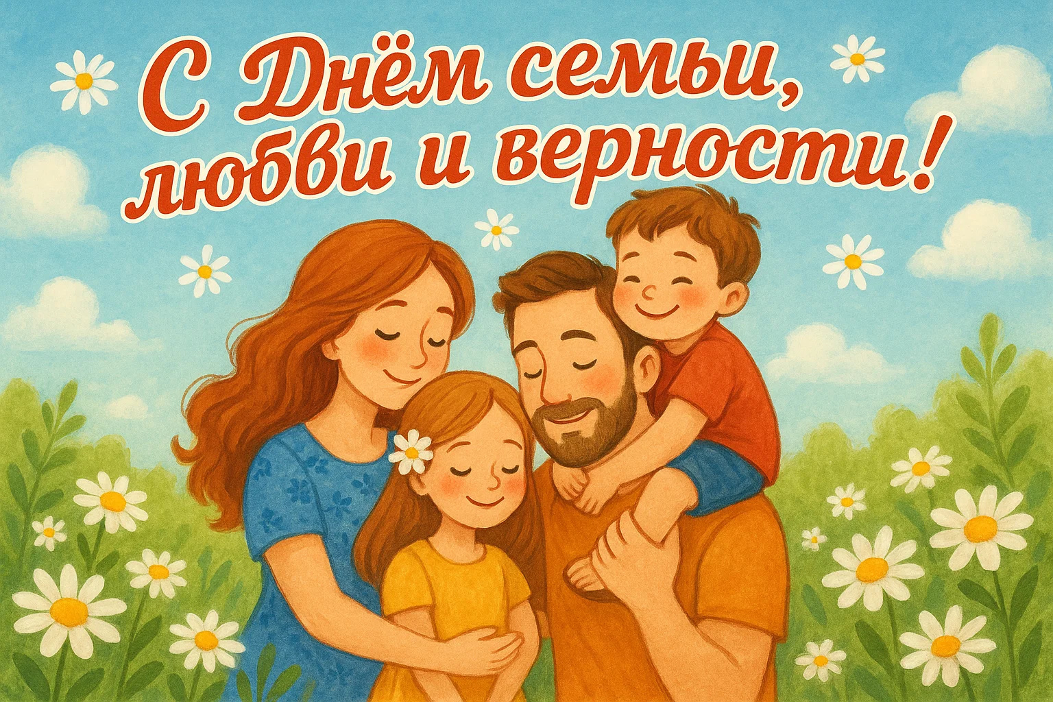 Семья, любовь и верность: Главный праздник российских ценностей