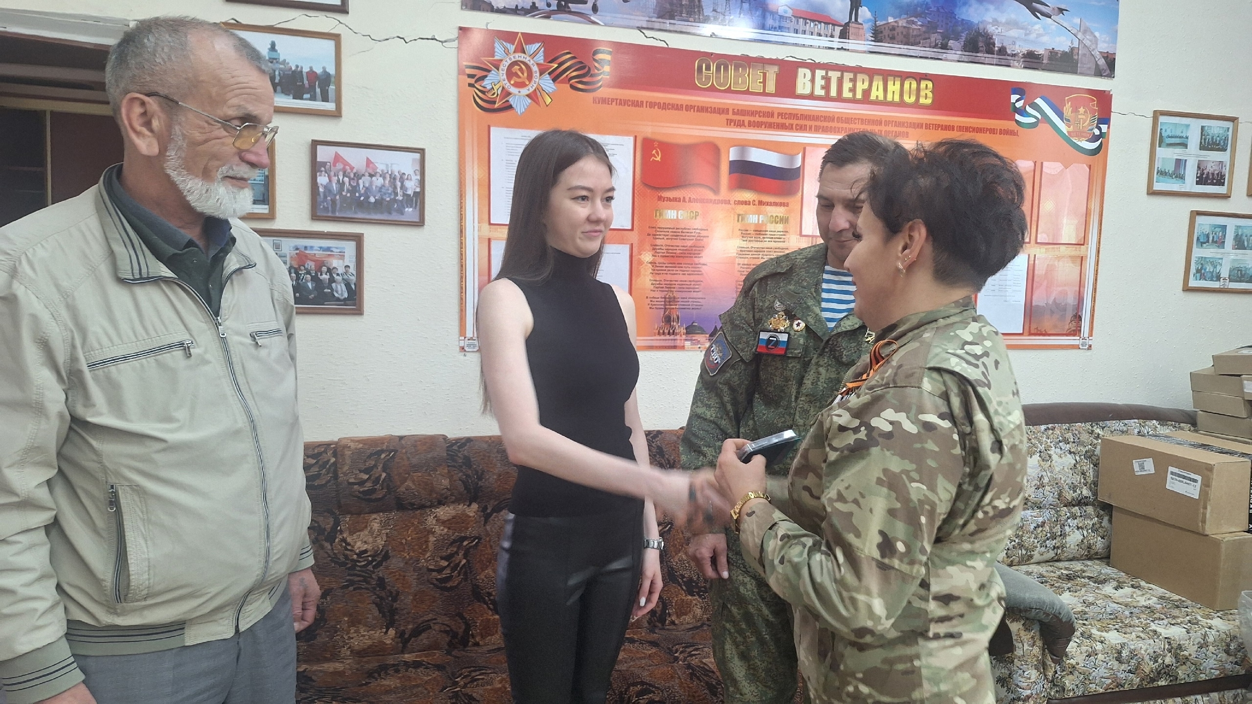 Медаль «За помощь фронту» вручена нашей студентке — Алие Давлетшиной (группа АТП-301БзК)