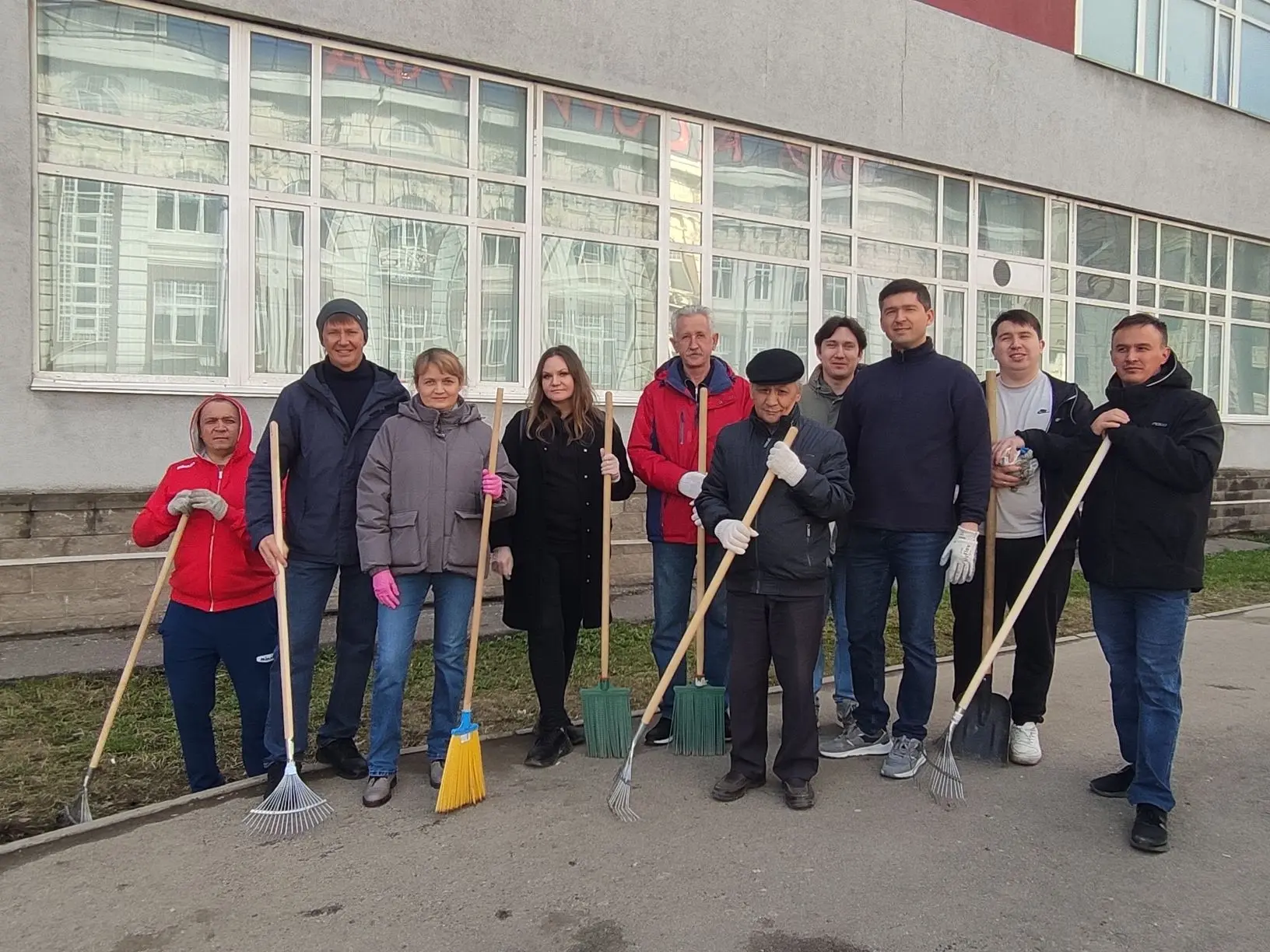 Кафедра ТМ на субботнике