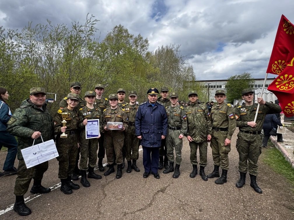 В ВУЦ состоялись Первые Республиканские военно - прикладные игры "Юные защитники Отечества"