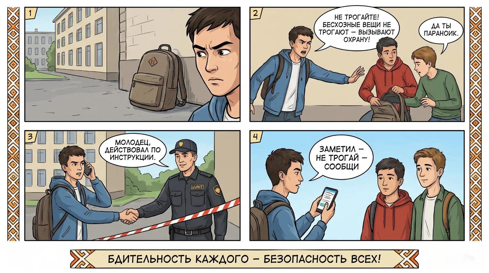 Безопасность начинается с осознанности
