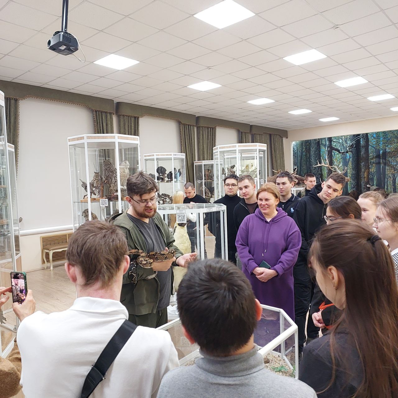 Профориентационная экскурсия: школьники Уфимской коррекционной школы-интерната посетили зоологический музей